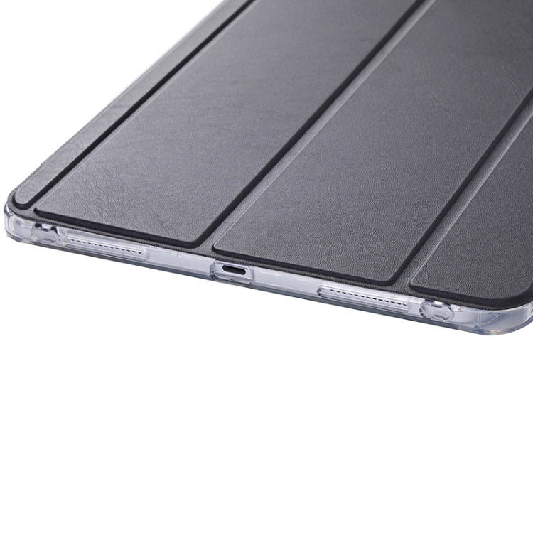 For iPad 2025 / 2022 3-Fold Lock Buckle Leather Smart Tablet Case(Black) - iPad 2025 / 2022 Cases by buy2fix | Online Shopping UK | buy2fix