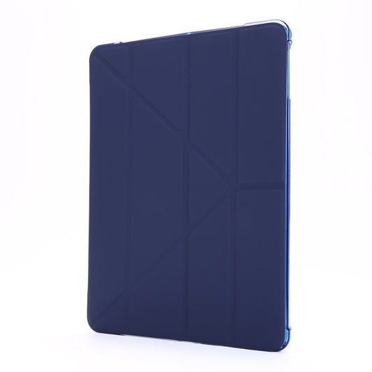 For iPad 9.7 (2018) & (2017) Airbag Deformation Horizontal Flip Leather Case with Holder & Pen Holder(Dark Blue) - iPad 9.7 (2018) & (2017) Cases by buy2fix | Online Shopping UK | buy2fix