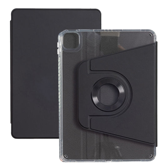 For iPad mini 6 / mini 2024 Magnetic Split Leather Smart Tablet Case(Black) - iPad mini 6 Cases by buy2fix | Online Shopping UK | buy2fix