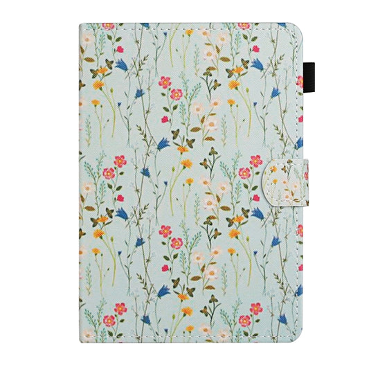 For 8 inch Universal Tablet PC Flower Pattern Horizontal Flip Leather Case with Card Slots & Holder(Small Floral) - 8 inch by buy2fix | Online Shopping UK | buy2fix