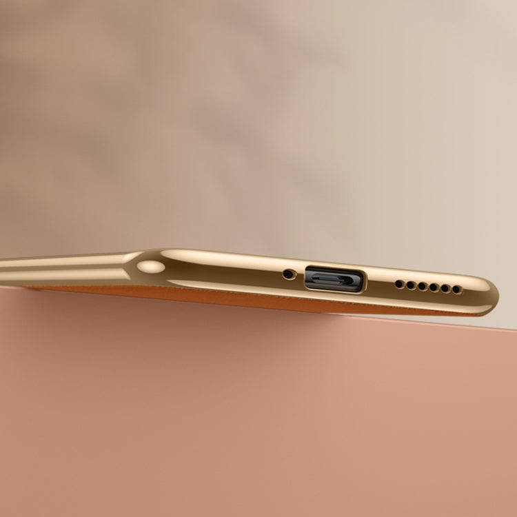 For Honor 90 Pro Litchi Texture Genuine Leather Phone Case(Orange) by buy2fix