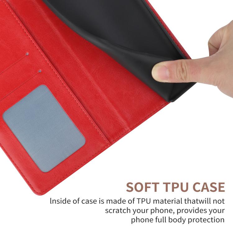 For iPhone Air HT01 Y-shaped Pattern Flip Leather Phone Case(Red) - iPhone Air Cases by buy2fix | Online Shopping UK | buy2fix
