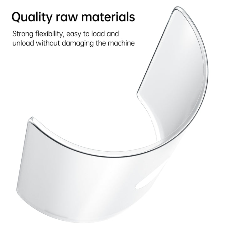 For MacBook Air 13.6 A3113 / M4 A3240 Frosted Translucent Laptop Protective Case(Blue) by buy2fix