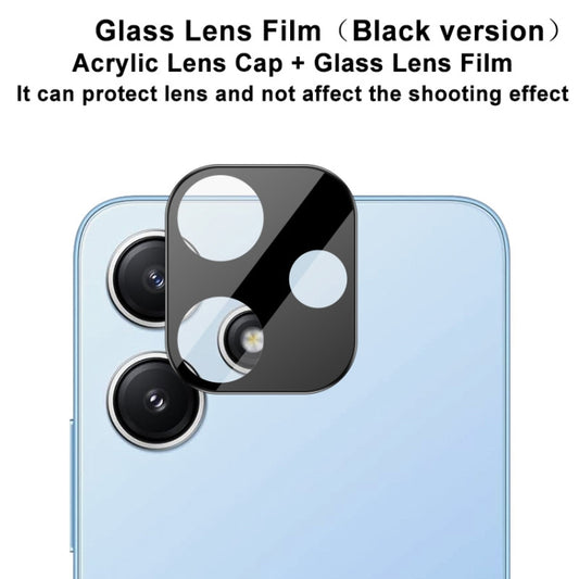 For Xiaomi Poco M6 Pro 5G imak High Definition Integrated Glass Lens Film Black Version by imak