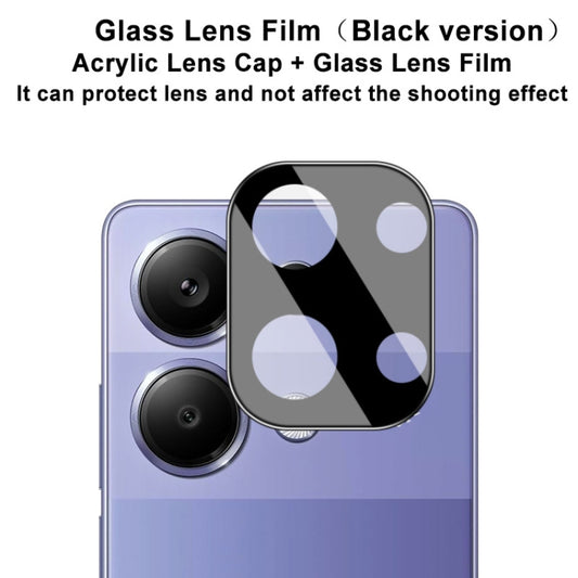 For Xiaomi Poco M6 Pro 4G imak High Definition Integrated Glass Lens Film Black Version by imak