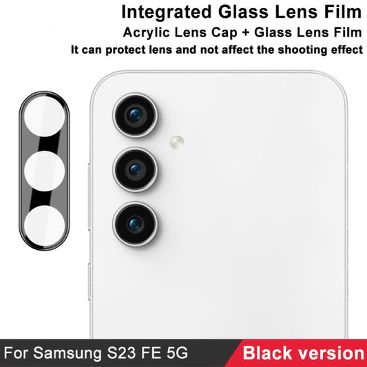 For Samsung Galaxy S23 FE 5G imak High Definition Integrated Glass Lens Film Black Version by imak