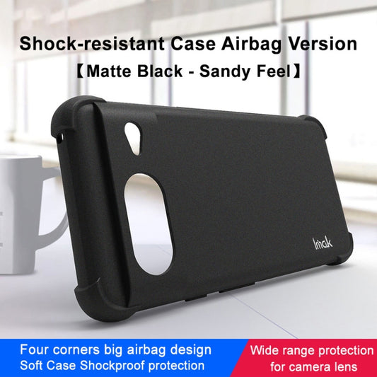 For Google Pixel 8 imak All-inclusive Shockproof Airbag TPU Case(Matte Black) by imak