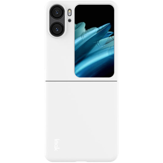 For OPPO Find N2 Flip 5G IMAK JS-2 Series Colorful PC Case(White) by imak