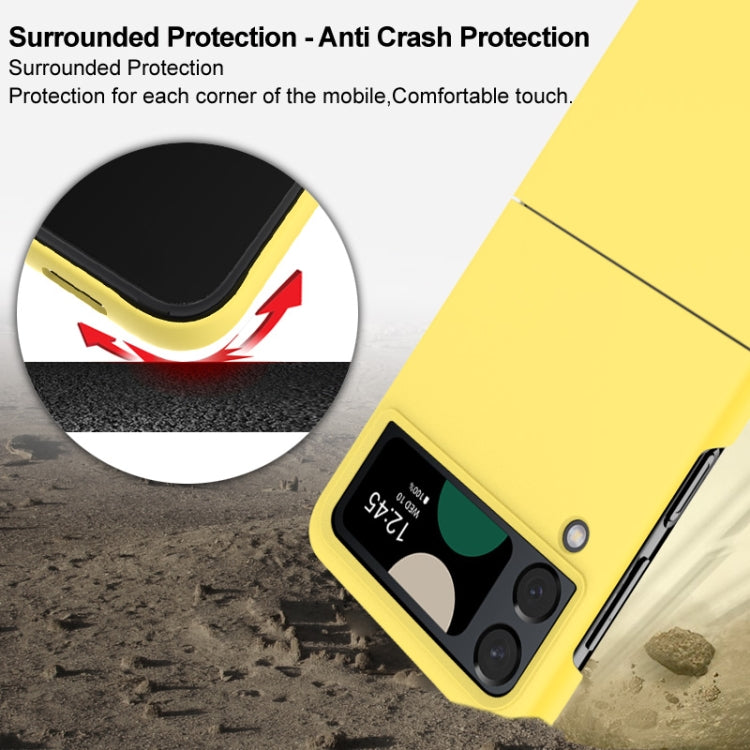 For Samsung Galaxy Z Flip4 5G IMAK JS-2 Series Colorful PC Case(White) by imak