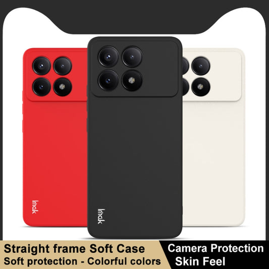 For Xiaomi Redmi K70 5G/K70 Pro 5G IMAK UC-4 Series Straight Edge TPU Soft Phone Case(Black) by imak