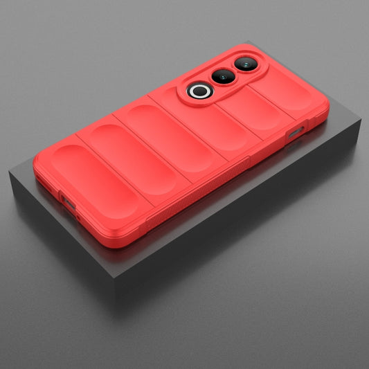 For OnePlus Ace 3V Magic Shield TPU + Flannel Phone Case(Red) by buy2fix