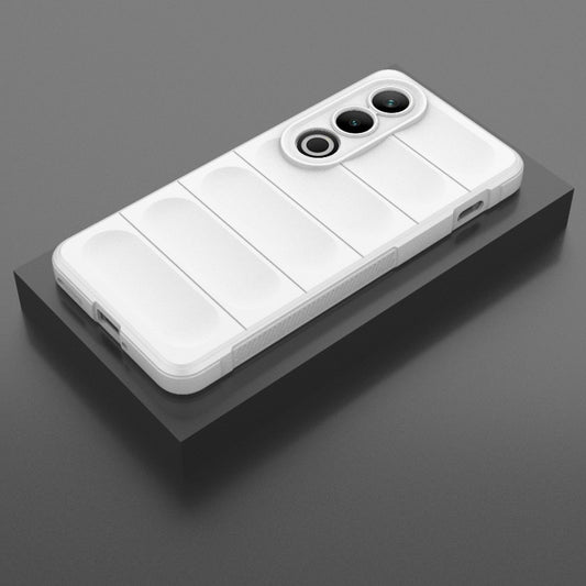 For OnePlus Ace 3V Magic Shield TPU + Flannel Phone Case(White) by buy2fix