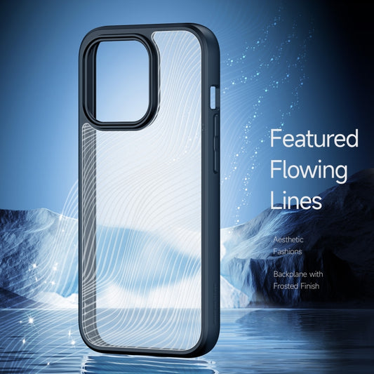 For iPhone 15 Pro DUX DUCIS Aimo Series Frosted Feel Phone Case(Black) by DUX DUCIS