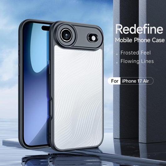 For iPhone Air DUX DUCIS Aimo Series Frosted Feel Phone Case(Black) - iPhone Air Cases by DUX DUCIS | Online Shopping UK | buy2fix