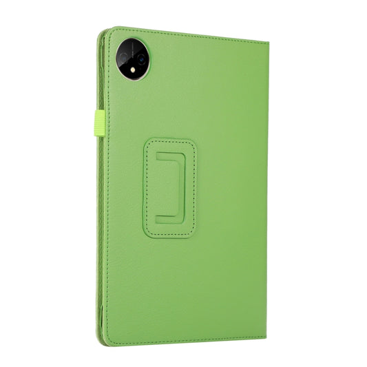 For Huawei MatePad Pro 11 2024 Litchi Texture Leather Tablet Case with Holder(Green) by buy2fix
