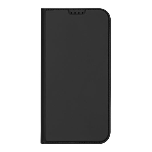 For iPhone 16 DUX DUCIS Skin Pro Series Flip Leather Phone Case(Black) by DUX DUCIS