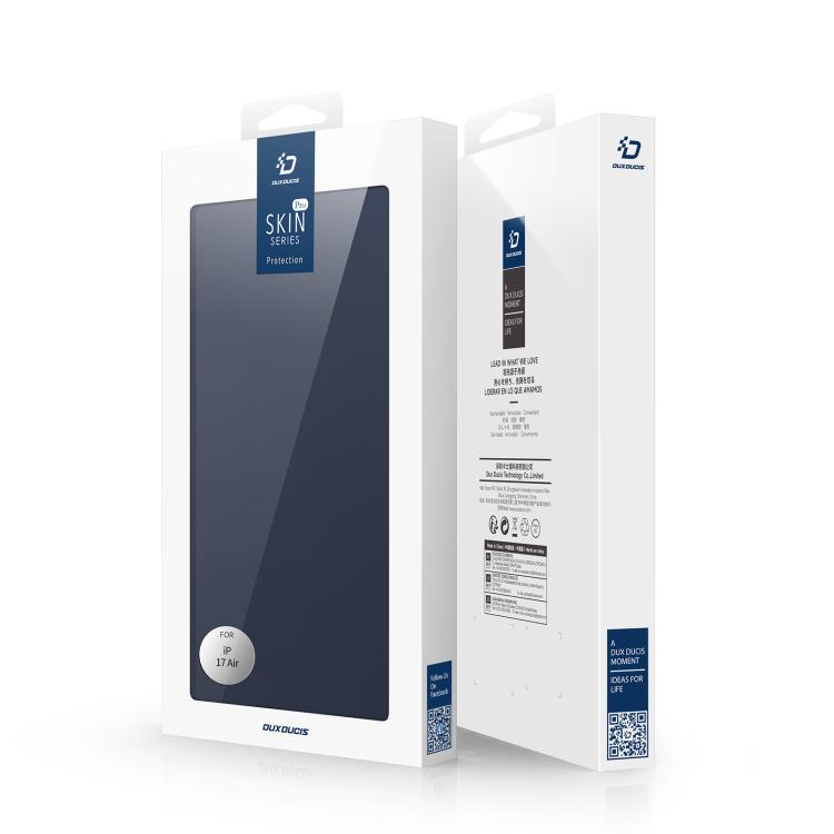 For iPhone 17 Air DUX DUCIS Skin Pro Series Flip Leather Phone Case(Blue) - iPhone 17 Air Cases by DUX DUCIS | Online Shopping UK | buy2fix