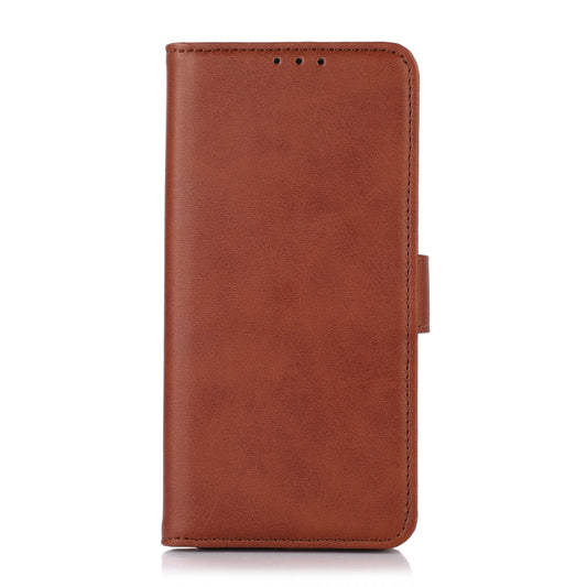 For iPhone 16 Plus Cow Texture Leather Phone Case(Brown) by buy2fix