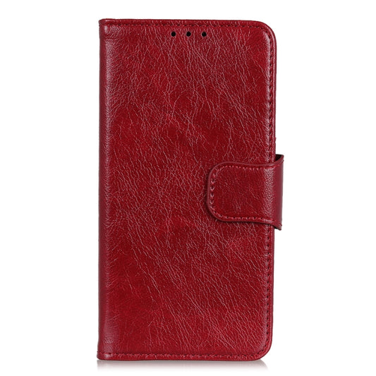 For iPhone 16 Nappa Texture Leather Case(Red) by buy2fix