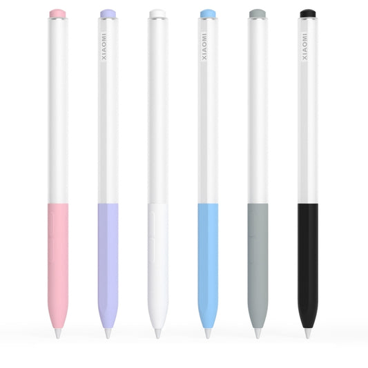 For Xiaomi Stylus Pen 2 Jelly Style Translucent Silicone Protective Pen Case(Blue) by buy2fix