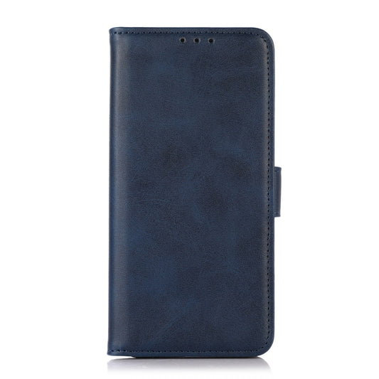 For OnePlus 12 Cow Texture Leather Phone Case(Blue) by buy2fix
