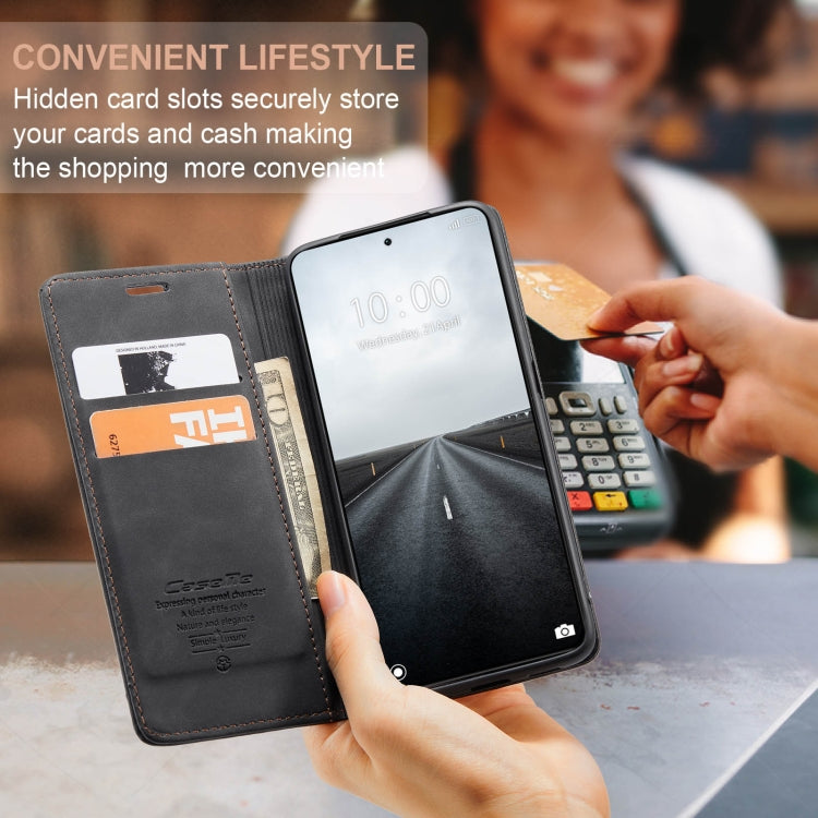 For Xiaomi 14 Pro CaseMe 013 Multifunctional Horizontal Flip Leather Phone Case(Black) by CaseMe