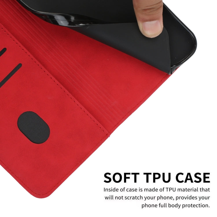 For Xiaomi Redmi Note 13 pro Diamond Splicing Skin Feel Magnetic Leather Phone Case(Red) by buy2fix