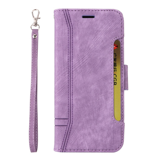 For iPhone 15 Pro Max BETOPNICE Dual-side Buckle Leather Phone Case(Purple) by BETOPNICE