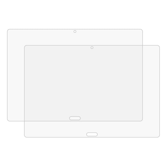 2 PCS For Lenovo Tab P10 X705M 9H 0.3mm Explosion-proof Tempered Glass Film - Others by buy2fix | Online Shopping UK | buy2fix