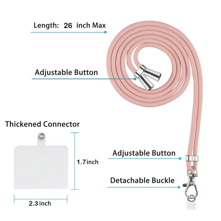 For Google Pixel 9 Pro XL Electroplating IMD TPU Phone Case with Lanyard(Pink Scales) by buy2fix