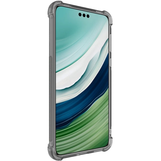 For Huawei Mate 60 Pro+ imak Shockproof Airbag TPU Phone Case(Transparent Black) by imak