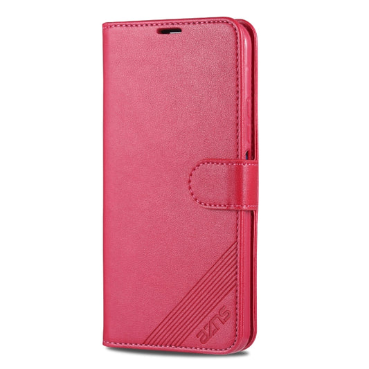 For Huawei Honor 20 Pro AZNS Sheepskin Texture Horizontal Flip Leather Case with Holder & Card Slots & Wallet(Red) - Honor Cases by AZNS | Online Shopping UK | buy2fix
