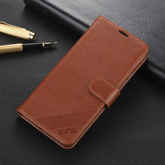 For Huawei Honor 30 / 30 Pro AZNS Sheepskin Texture Horizontal Flip Leather Case with Holder & Card Slots & Wallet(Brown) - Honor Cases by AZNS | Online Shopping UK | buy2fix