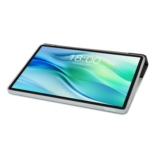 For Teclast P50 3-Fold Holder Folio Leather Tablet Smart Case(Grey) by TECLAST