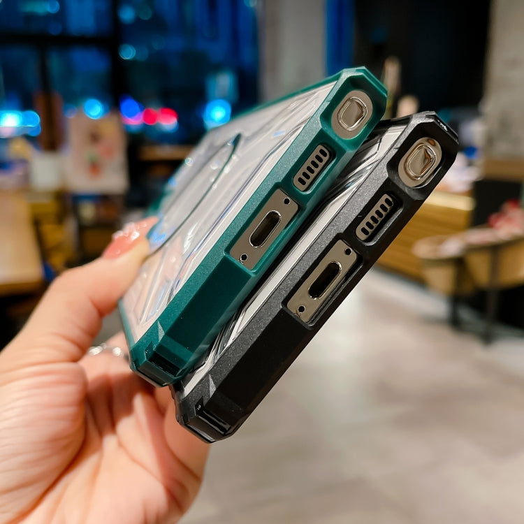 For Samsung Galaxy S23 5G CD Texture Magsafe Phone Case(Black) by buy2fix