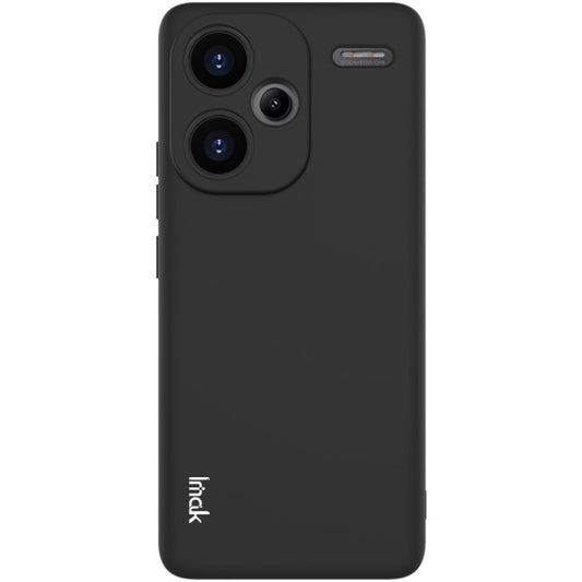 For Xiaomi Redmi Note 13 Pro+ 5G IMAK UC-3 Series Shockproof Frosted TPU Protective Phone Case(Black) by imak