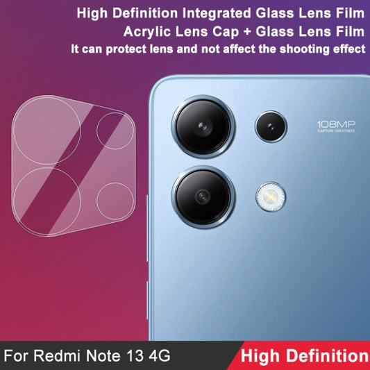 For Xiaomi Redmi Note 13 4G Global imak High Definition Integrated Glass Lens Film by imak