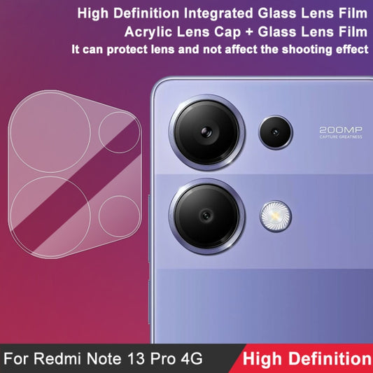 For Xiaomi Redmi Note 13 Pro 4G Global imak High Definition Integrated Glass Lens Film by imak