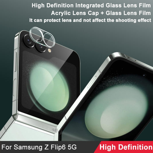For Samsung Galaxy Z Flip6 5G imak High Definition Integrated Glass Lens Film by imak