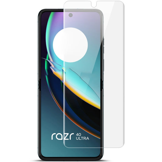 For Motorola Razr 40 Ultra 1 Sets imak Curved Full Screen Hydrogel Film Front + Back Film Set by imak