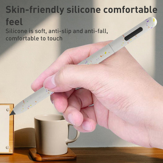 For Samsung Galaxy Tab S6 Lite LOVE MEI Luminous Silicone Protective Pen Case(Pink) by LOVE MEI