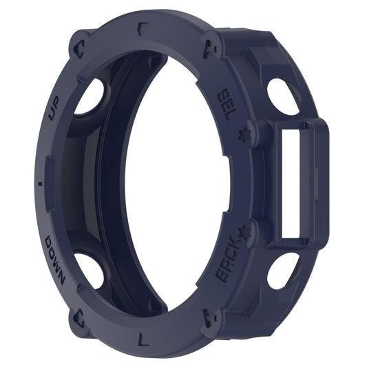 For Amazfit T-Rex Ultra Armor Hollow Watch Protective Case(Midnight Blue) by buy2fix