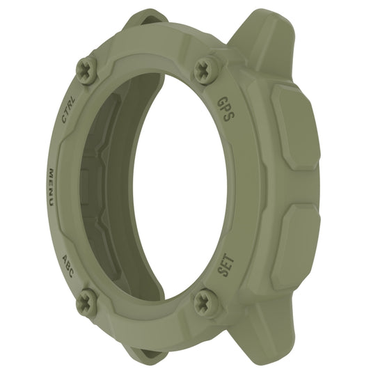 For Garmin Instinct 2X Armor Hollow Watch Protective Case(Green) by buy2fix