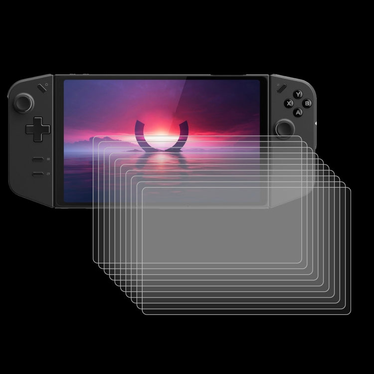 For Lenovo Legion Go/HEADWOLF Titan 8.8 25pcs 9H 0.3mm Explosion-proof Tempered Glass Film by buy2fix