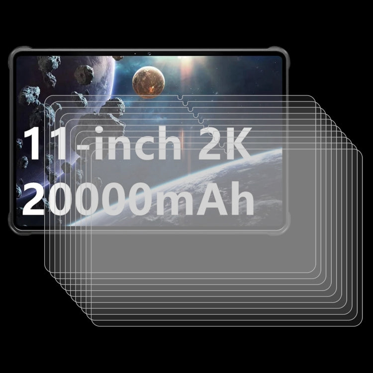For Oukitel RT8 Tab 25pcs 9H 0.3mm Explosion-proof Tempered Glass Film by buy2fix