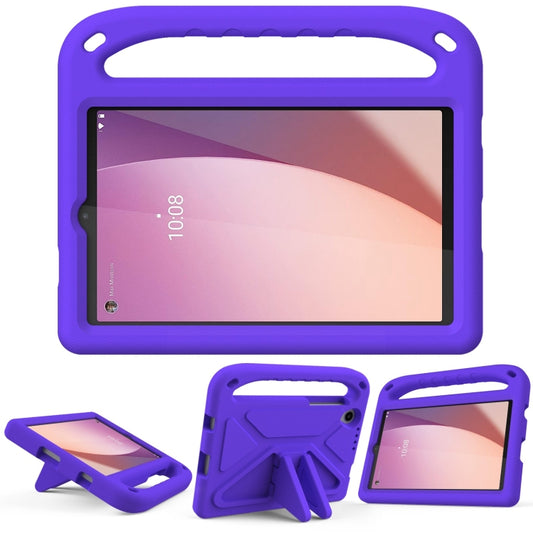 For Lenovo Tab M8 4th / 3th / 2th Gen Handle Portable EVA Shockproof Tablet Case(Purple) by buy2fix