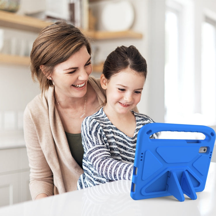 For Lenovo Tab M9 2023 Handle Portable EVA Shockproof Tablet Case(Blue) by buy2fix