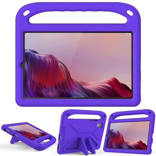 For Lenovo Tab M9 2023 Handle Portable EVA Shockproof Tablet Case(Purple) by buy2fix