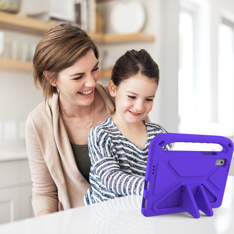 For Lenovo Tab M9 2023 Handle Portable EVA Shockproof Tablet Case(Purple) by buy2fix