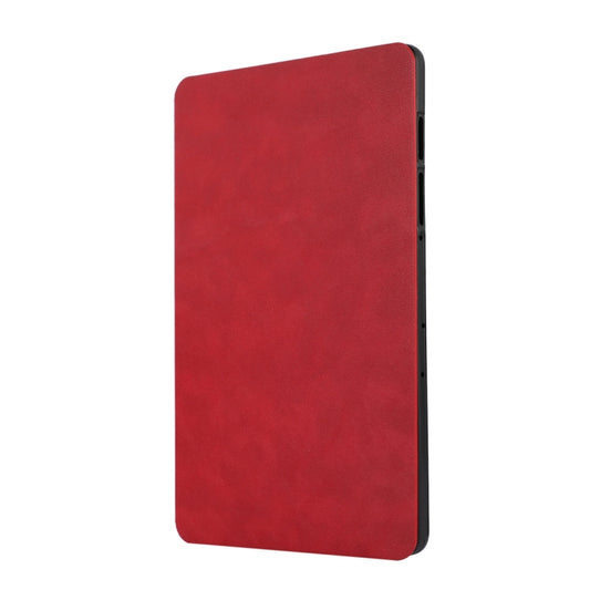 For Samsung Galaxy Tab S10 FE / S9 FE / S9 TPU Flip Tablet Protective Leather Case(Red) by buy2fix